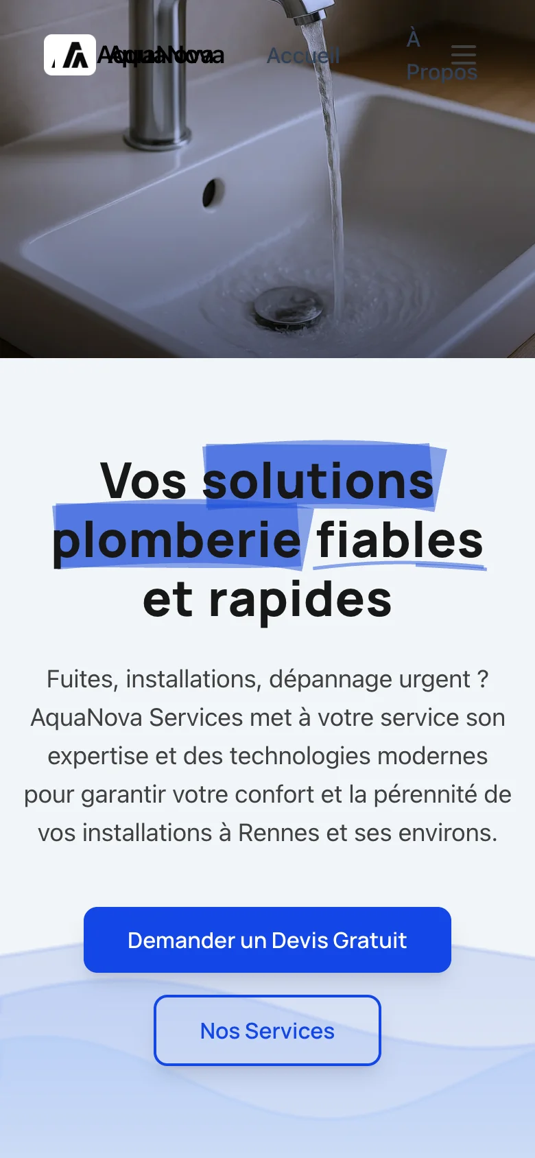 AquaNova - Plombier Rennes preview